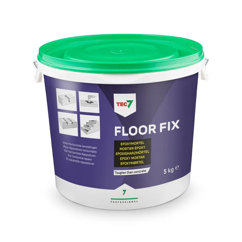 TEC7 602550000 Floor Fix Mortier époxy industriel à appliquer à la truelle 5KG
