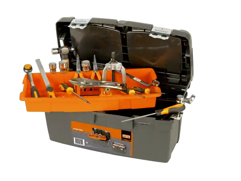 Bahco 4750PTB60 mallette à outils en plastique