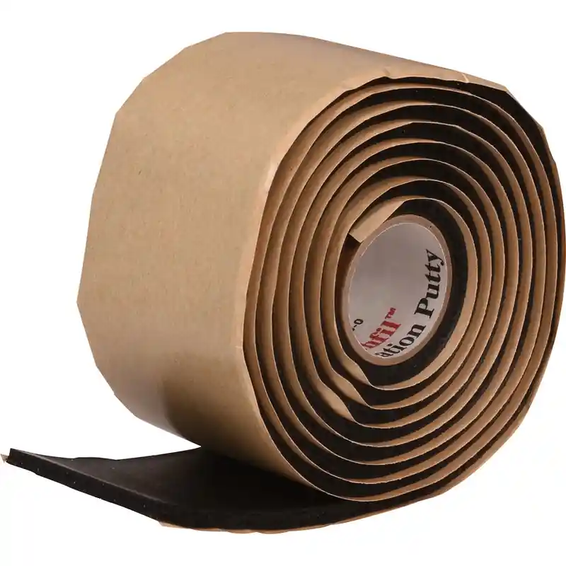 3M 201111038 Ruban auto-fixant Scotchfil, noir 38 mm x 1,50 m