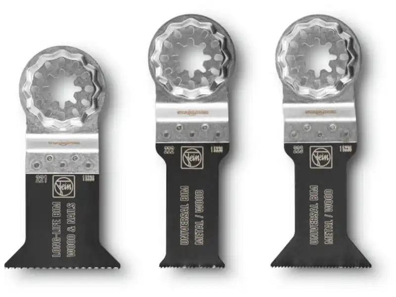 Fein Accessoires 35222967100 Lames de scie E-Cut à usage universel SL pour Fein Multimaster 3 pièces