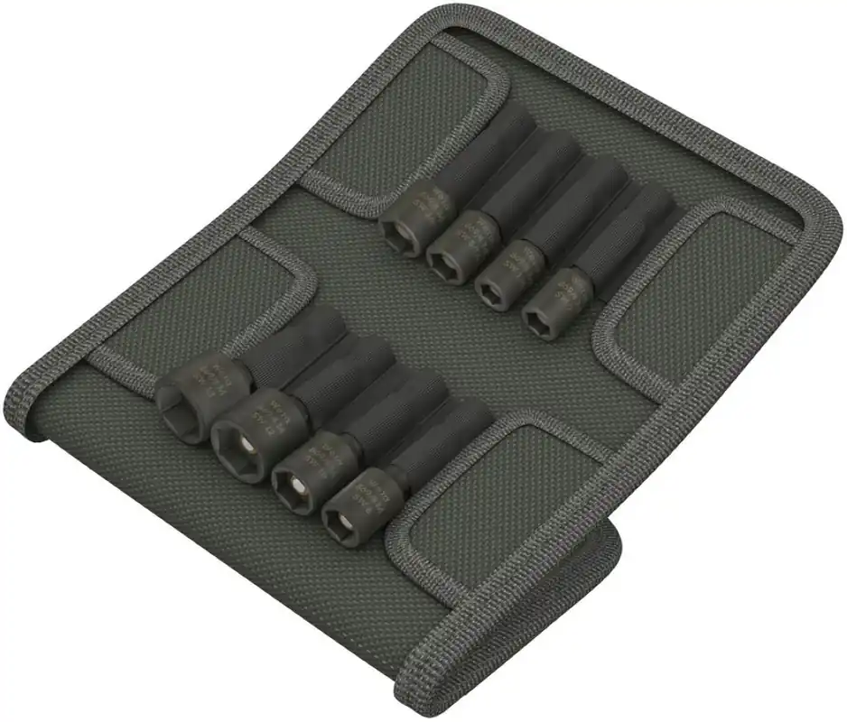 Wera 05073495001 869/4 M Jeu de mèches à tête cylindrique 50mm magnétique 8 pièces en coffret