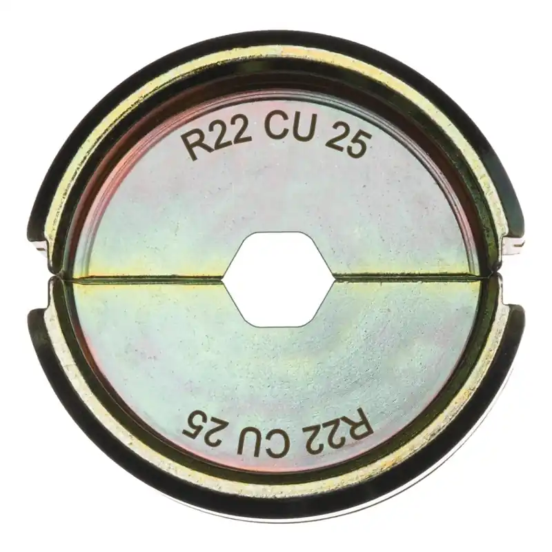 Milwaukee Accessoires 4932451756 Matrice de sertissage R22 Cu 25