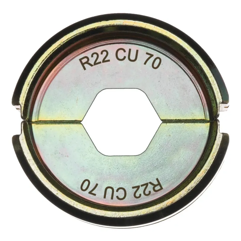 Milwaukee Accessoires 4932451759 Matrice de sertissage R22 Cu 70