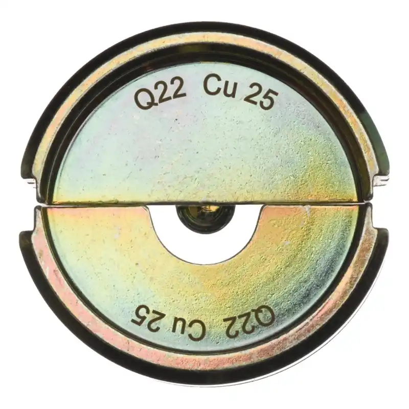 Milwaukee Accessoires 4932451767 Matrice de sertissage Q22 CU 25