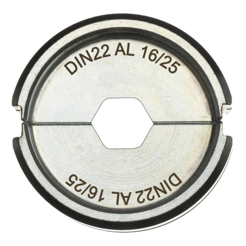 Milwaukee Accessoires 4932451771 Matrice de sertissage DIN22 AL 16/25