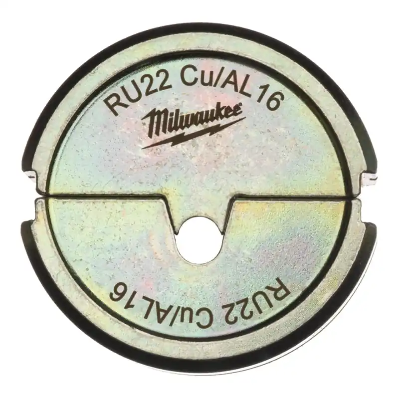 Milwaukee Accessoires 4932451780 Matrice de sertissage RU22 Cu/Al 16