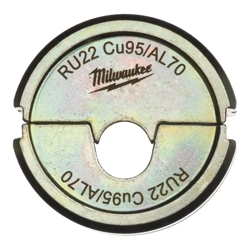 Milwaukee Accessoires 4932451784 Matrice de sertissage RU22 Cu95/AL70