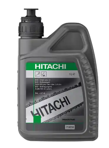 HIKOKI Accessoires 714817 Bio Huile pour tronçonneuse 5 litres
