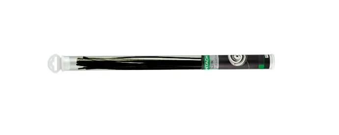 HIKOKI Accessoires 781402 Ligne nylon dentelée 3,5 mm noir L=0,260m (25 pièces)