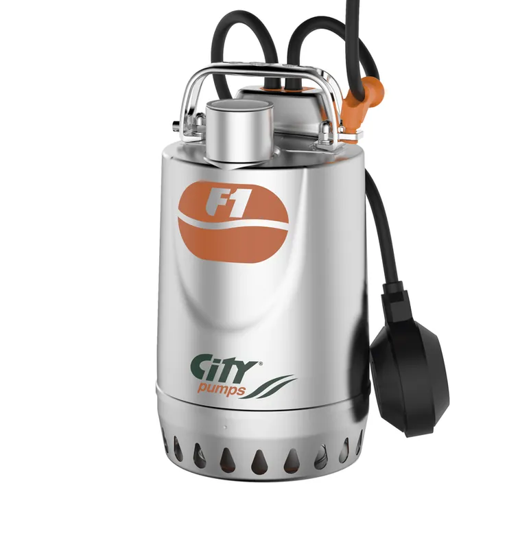 City Pumps 6010300 F1/30 M Aut Pompe à immersion en acier inoxydable 230V