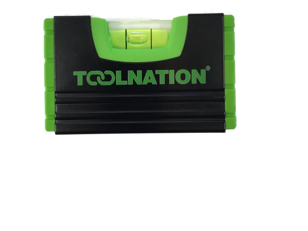Toolnation TNLEVEL10 Niveau à bulle 10 cm