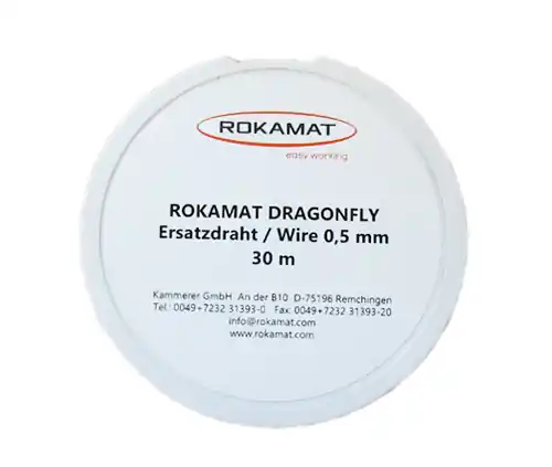 Rokamat 52050 Fil de coupe en rouleau 30 mètres pour Rokamat Dragonfly