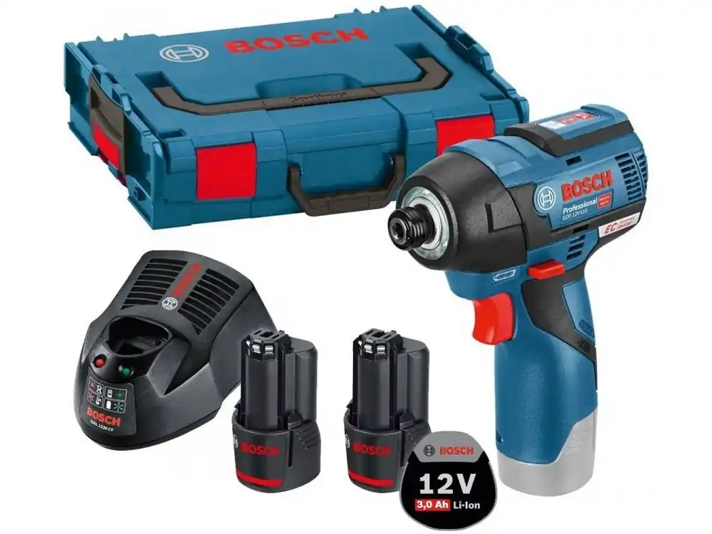 Bosch Bleu 06019E0005 GDR 12V-110 Visseuse à percussion 12V 3.0Ah Li-Ion