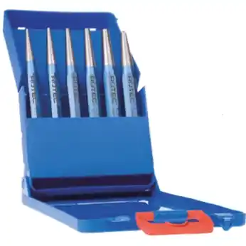 Rotec 219.0094 Jeu de butoirs de porte 6 pièces en casette plastique