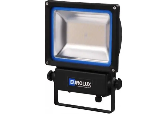Eurolux 55.210.05 Lampe de chantier LED 30 Watt classe II - câble de 5 mètres