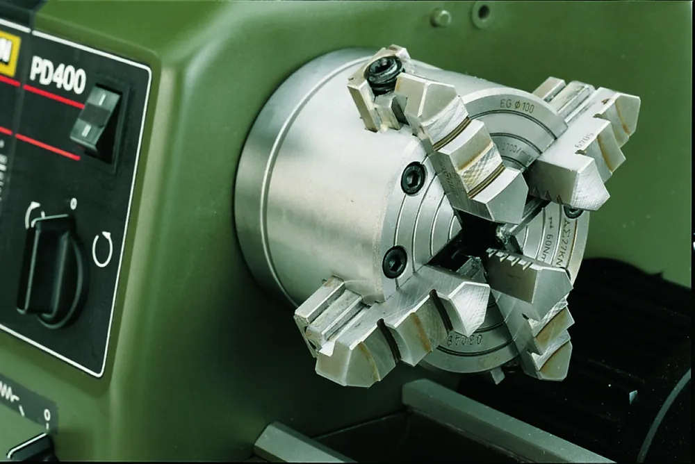 Proxxon 24410 Mandrin à 4 mors avec griffes réglables individuellement