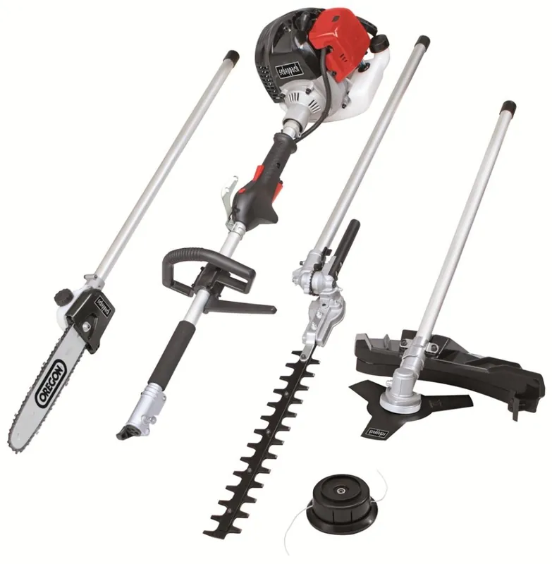 Scheppach 5904804904 MFH5200-4P Machine de jardinage multifonctionnelle 51,7 cc 2 temps