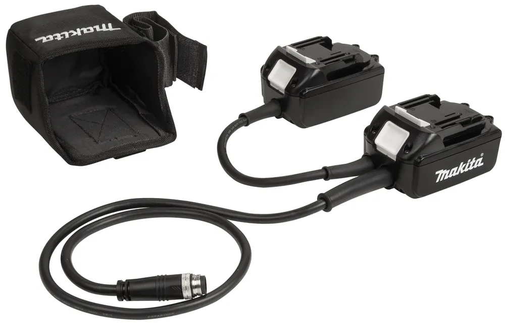 Makita Accessoires 197718-3 Adaptateur pour batteries dorsales 2 x 18V