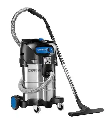 Nilfisk 107413593 Attix 40-01 PC INOX aspirateur compact eau et poussières