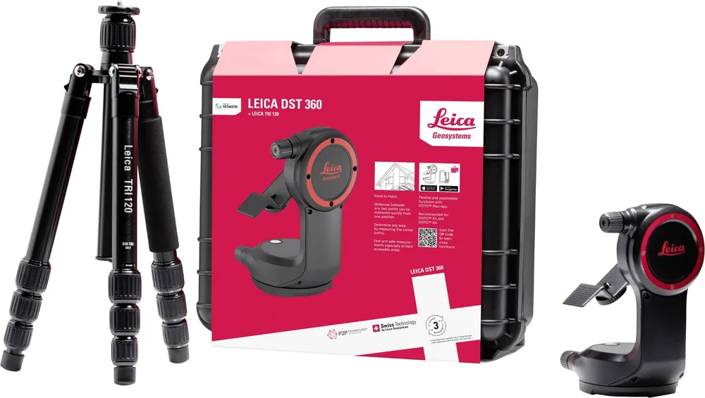 Leica 848783 Adaptateur DST 360 avec trépied et étui