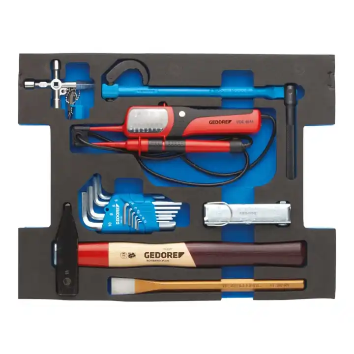 Gedore 2940604 1100 CT2-03 Assortiment d‘outils sanitaires en 2/2 L-Boxx 23 pièces