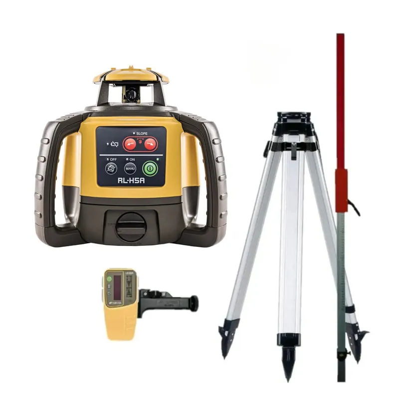 Topcon 1052624-01Set RL-H5A + LS-80X Construction Laser Set - Laser de chantier professionnel à simple inversion