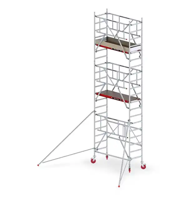 Altrex T440025 RS44-POWER Echafaudage de chambre Hauteur de travail 6,80 m Safe-Quick