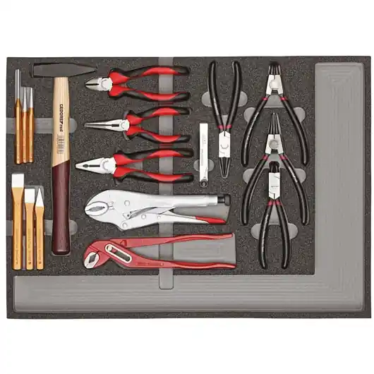 Gedore RED 3301682 R22350001 Pinces, marteaux, javelots 29 pièces