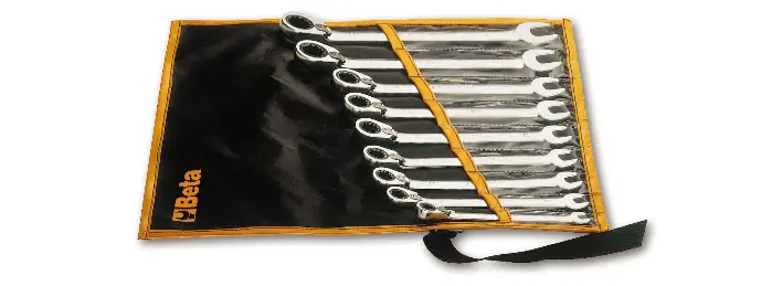 Beta 001420069 142/B9 Jeu de clés à cliquet interchangeables dans un coffret 9 pièces