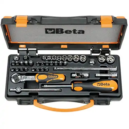 Beta 009000971 900/C11 Jeu de clés à embouts 1/4" en boîte 39 pièces