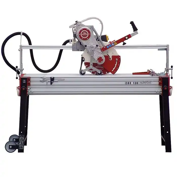 Raimondi 420130A+PEL3504TNA Zoe 130 Advanced scie à carreaux 230 Volt longueur de coupe 1300 mm + lame diamantée gratuite