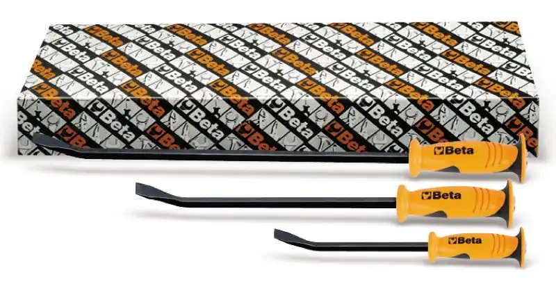 Beta 009650019 965/S3 Kit de Crowbars avec extrémité coudée 3 pièces