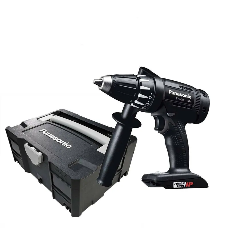 Panasonic EY7450XT Tournevis à batterie Outil robuste IP 18 volts Li-ion Corps libre dans Systainer
