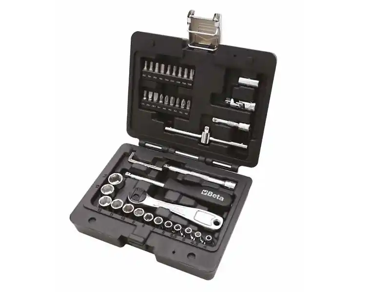Beta 009036042 903E/C42 Jeu de clés à douille 1/4" métrique 4-14 mm en boîte 42 pièces