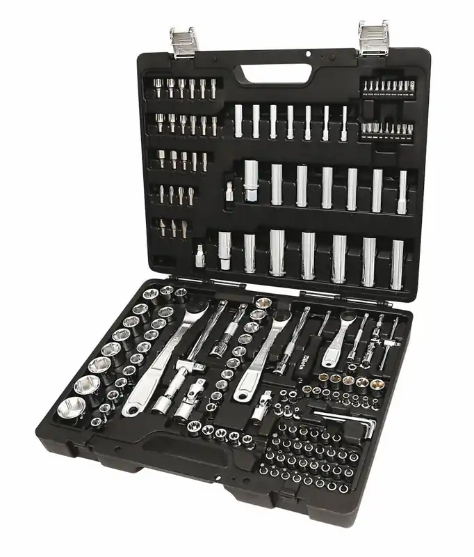 Beta 009036170 903E/C170 Jeu de clés à douille 1/4"-1/2"-3/8" 6 côtés Métrique 4-32 mm 170 pièces