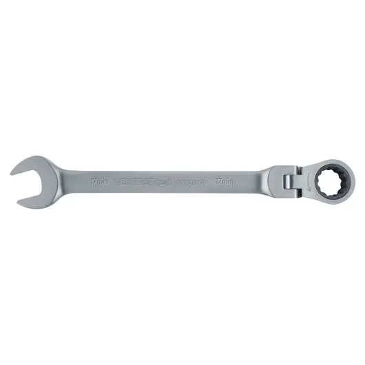 Gedore RED 3300885 R07300190 SW 19 mm Clé à cliquet annulaire avec articulation du genou Longueur 250 mm