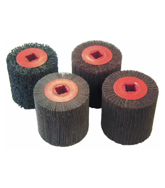 Eibenstock 12.353.00 Jeu de brosses de ponçage pour ponceuse ESM 1310 - 4 brosses différentes