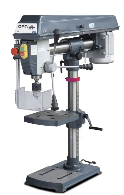 Optimum 713009161 Perceuse à colonne radiale RB6T - Ø 16 mm