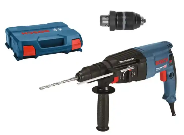 Bosch Bleu 06112A4000 GBH 2-26 F Marteau combiné SDS-plus Avec mandrin sans clé en mallette