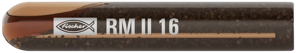 Fischer 539800 RM II 16 Capsule chimique pour béton fissuré 18 mm 10 pièces