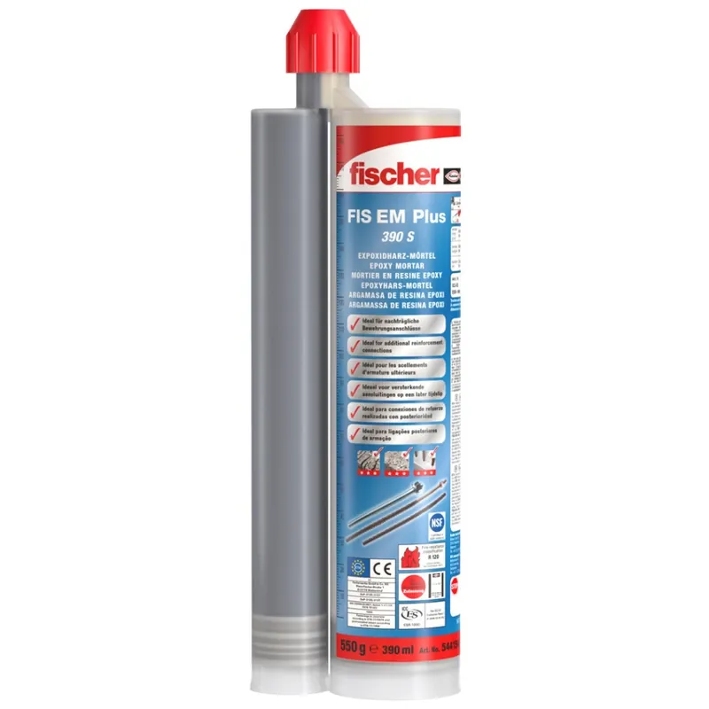 Fischer 544154 Mortier d‘injection FIS EM Plus 390 S 1 pièce