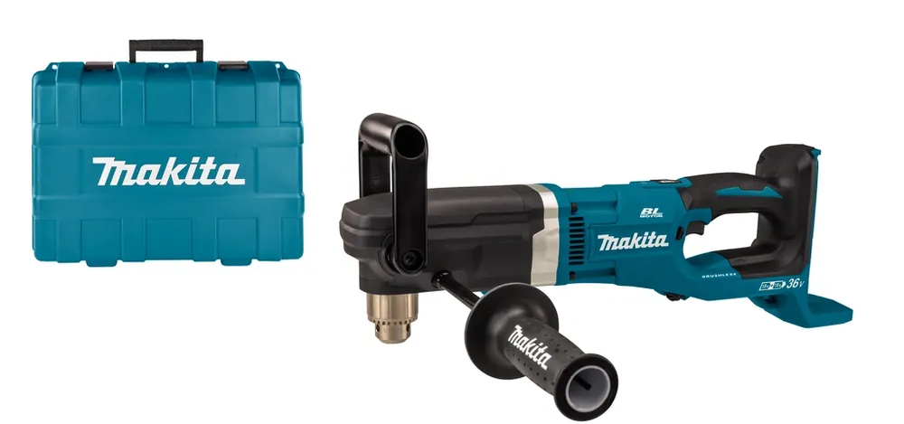 Makita DDA460ZK Perceuse d‘‘angle 2 x 18V sans batteries ni chargeur