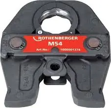 Rothenberger Accessoires 1000001274 Mâchoire de presse M 54 Standard 3 pièces