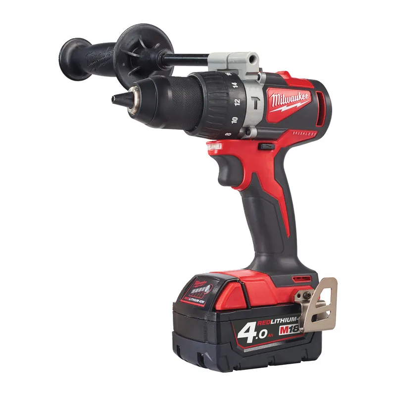 Milwaukee 4933464560 M18 BLPD2-402X Perceuse à percussion compacte sans balais 18V 4.0Ah Li-Ion