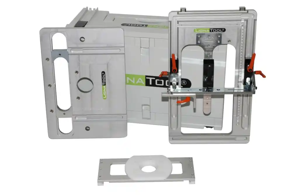 Lignatool LTA1086 Jeu de fraises tenons et mortaises droites 40 mm