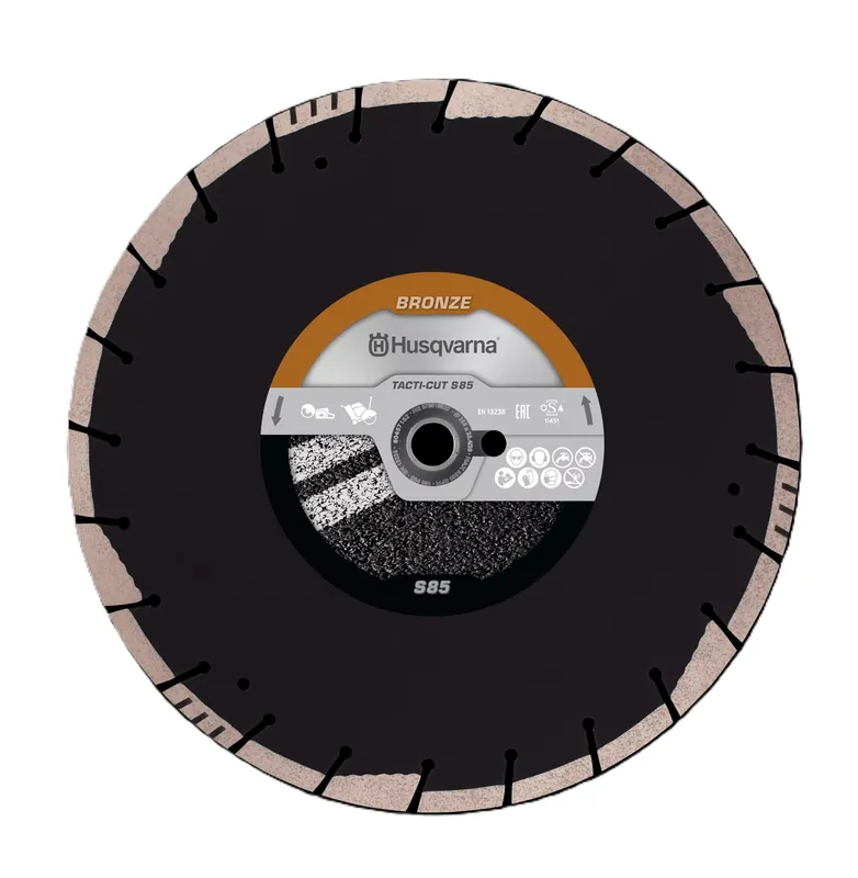 Husqvarna 579816610 Tacti-Cut S85 Asphalte 300 x 25.4/20 mm humide et sec