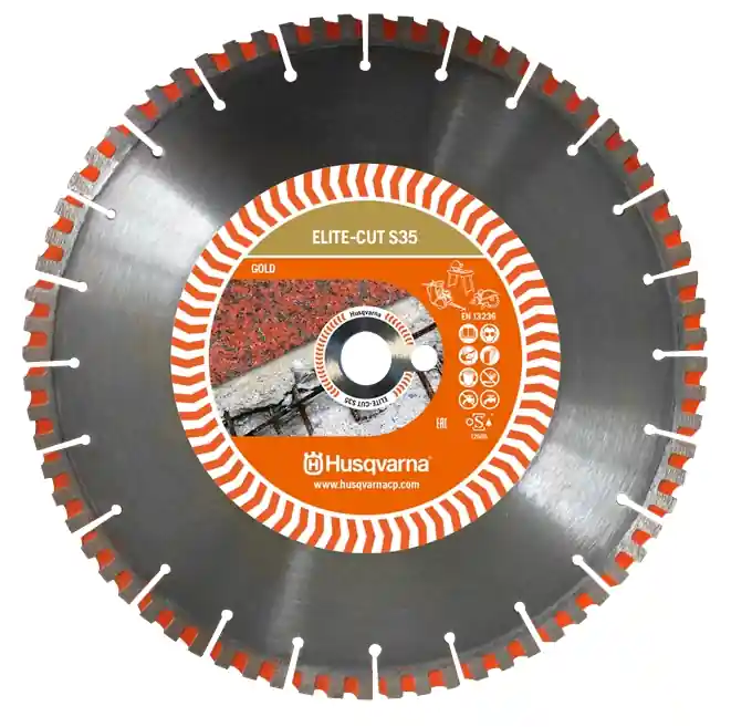 Husqvarna 579811510 Elite-Cut S35 Prefab 300 x 20.0/25.4 mm humide et sec