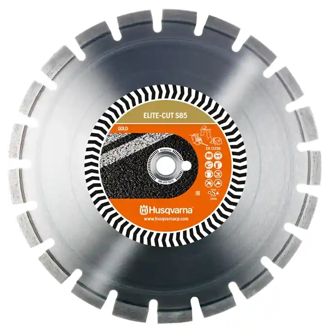 Husqvarna 579812010 Elite-Cut S85 Asphalte 300 x 20.0/25.4 mm humide et sec