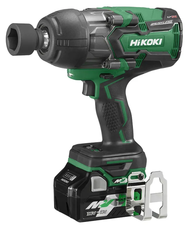 HIKOKI WR36DBWRZ Boulonneuse à choc 1/2" MultiVolt 36/18V 2,5/5Ah 1050Nm
