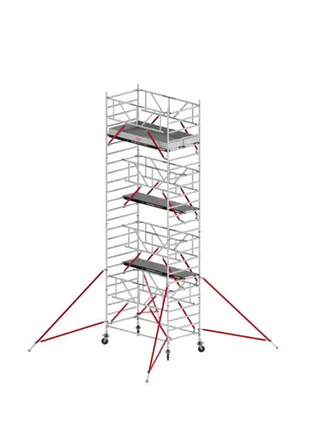 Altrex T520053 RS TOWER 52-S 8,2m hauteur de travail Bois 2.45 Safe-Quick